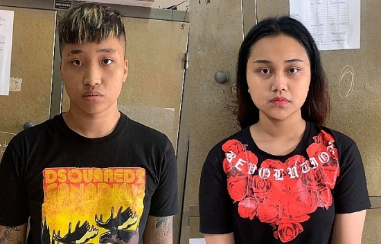 Nhanh chóng bắt giữ đôi nam, nữ dưới 18 tuổi cướp xe ôm công nghệ tại quận Long Biên