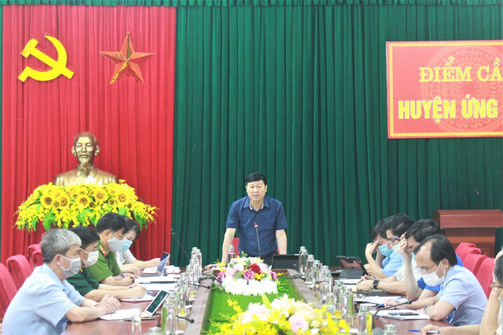 Huyện Ứng Hòa: Phát triển kinh tế đi đôi với phòng, chống dịch Covid-19