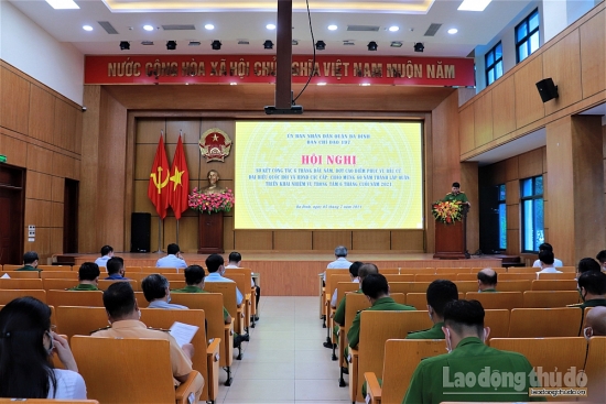 Ban Chỉ đạo 197 quận Ba Đình quyết tâm hoàn thành xuất sắc nhiệm vụ 6 tháng cuối năm 2021