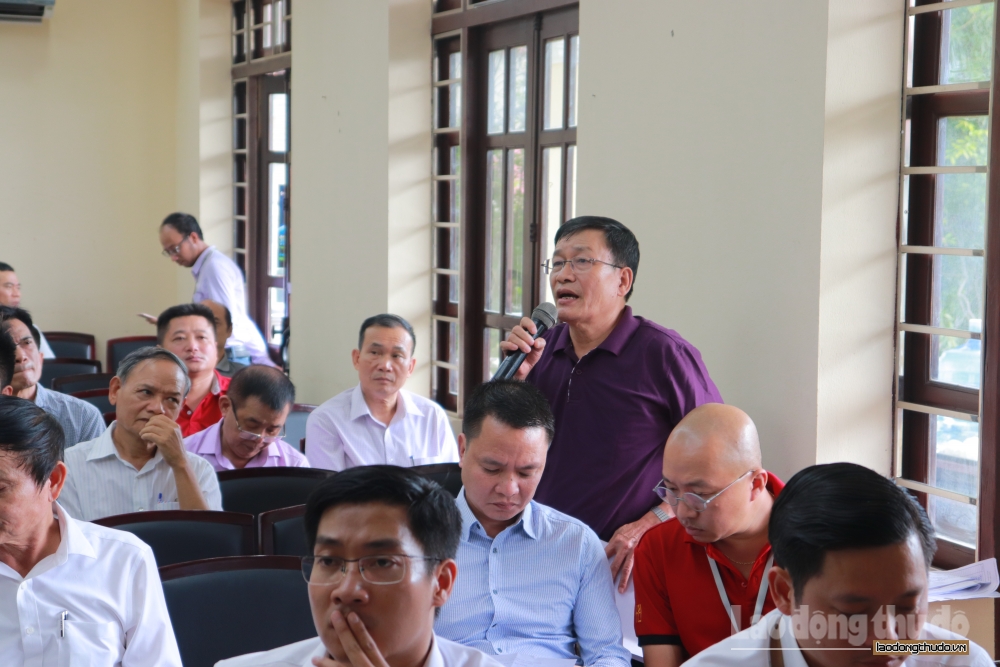Quận Đống Đa tổ chức hội nghị triển khai lấy ý kiến đối với đồ án thiết kế đô thị tuyến đường Huỳnh Thúc Kháng - Voi Phục