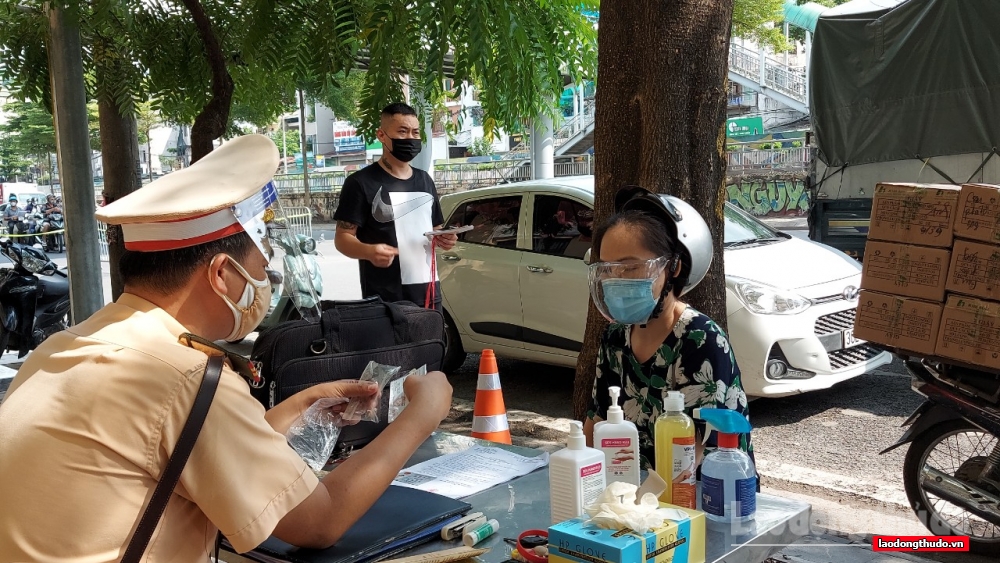Hà Nội: Trong 24 giờ xử phạt 119 trường hợp vi phạm quy định phòng, chống dịch