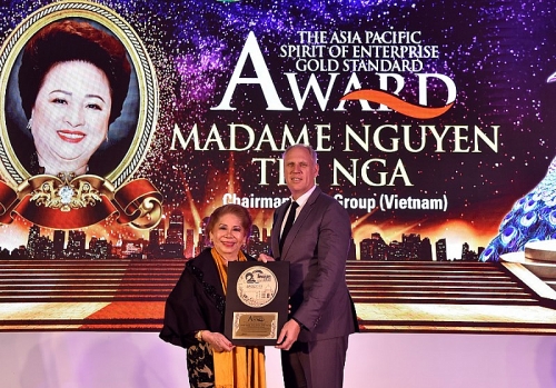 Chủ tịch Tập đoàn BRG Nguyễn Thị Nga giành nhiều giải thưởng lớn tại Asian Golf Awards 2019