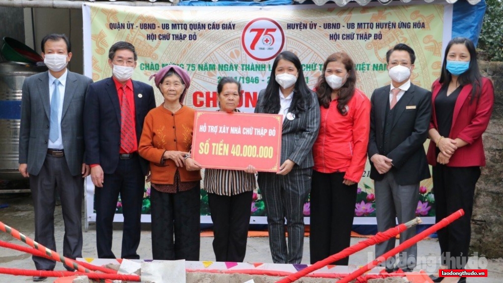Nhiều hoạt động ý nghĩa kỷ niệm 75 năm ngày thành lập hội Chữ thập đỏ Việt Nam