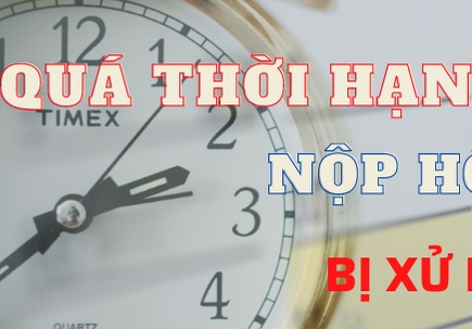 Infographic: Quá thời hạn nộp hồ sơ khai thuế bị xử phạt như thế nào?