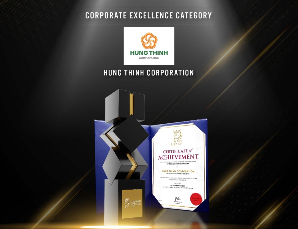 Tập đoàn Hưng Thịnh được vinh danh doanh nghiệp xuất sắc Châu Á 2021