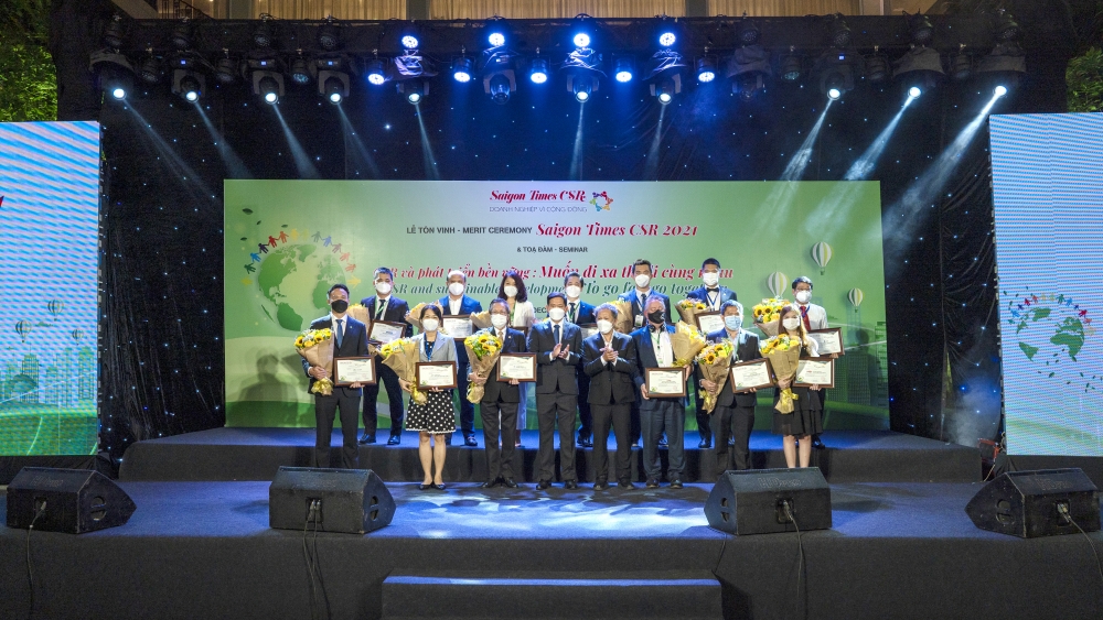 Hưng Thịnh Land được vinh danh Doanh nghiệp vì cộng đồng - SAIGON TIMES CSR 2021