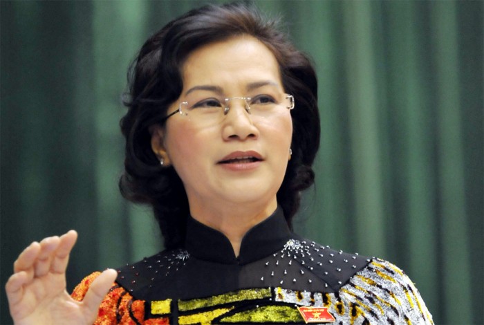 Bà Nguyễn Thị Kim Ngân được giới thiệu làm Chủ tịch Quốc hội