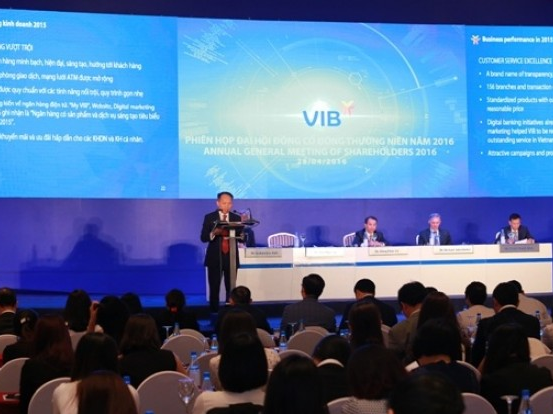 VIB tổ chức thành công Đại hội đồng cổ đông