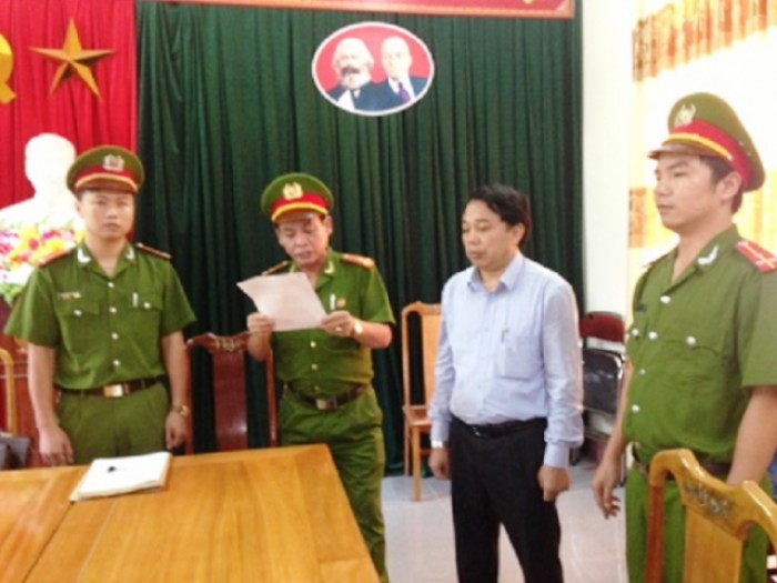 Khởi tố nguyên chủ tịch UBND huyện Kỳ Anh, Hà Tĩnh