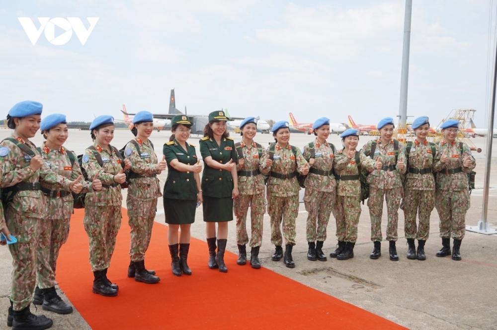 Lực lượng Gìn giữ hòa bình Việt Nam xuất quân làm nhiệm vụ tại UNISFA