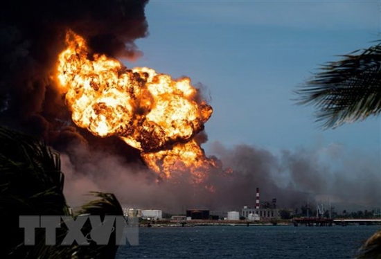 Cuba và Mỹ hợp tác xử lý môi trường sau thảm họa cháy kho dầu