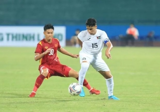 Thiếu may mắn, U20 Việt Nam hòa không bàn thắng trước U20 Palestine
