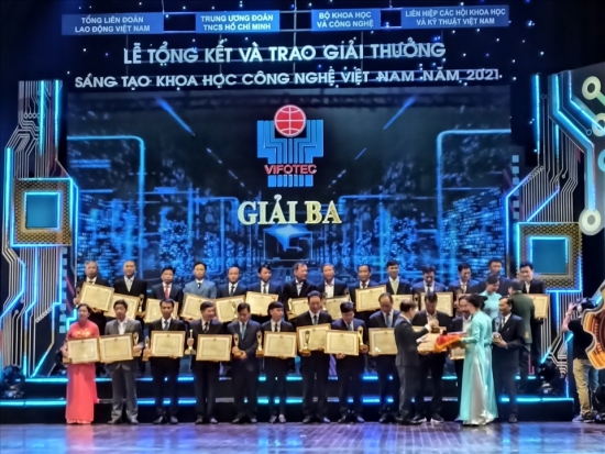 Trao 45 giải thưởng Sáng tạo khoa học công nghệ Việt Nam
