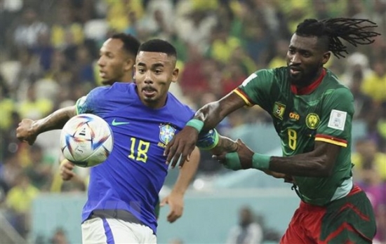 Brazil-Cameroon: “Sư tử bất khuất” xuất sắc hạ gục “Vũ công Samba”