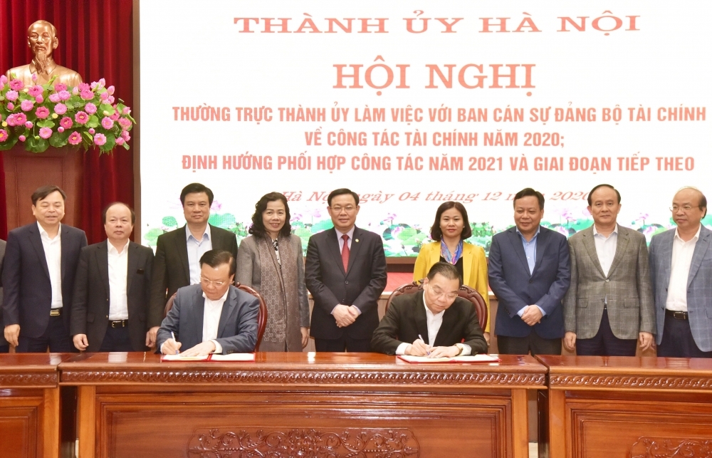 Thành phố Hà Nội và Bộ Tài chính tăng cường hợp tác