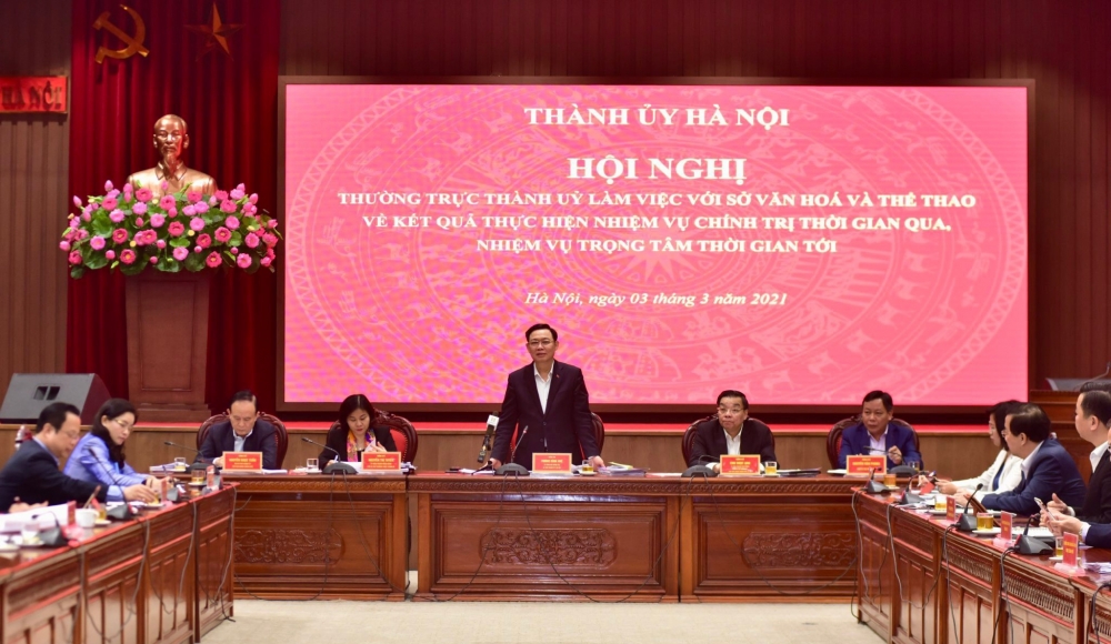 Hà Nội: Tạo đột phá về chính sách để nâng cao vị thế Thủ đô trong lĩnh vực văn hóa, thể thao