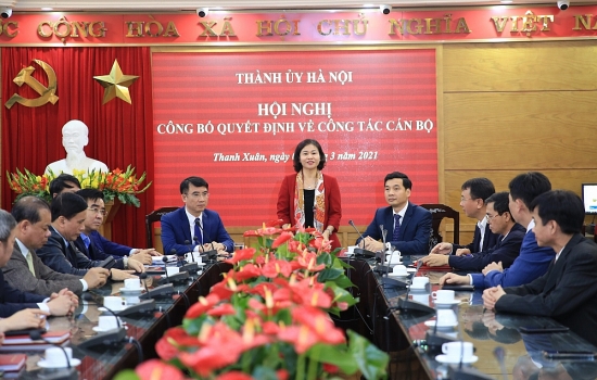 Hà Nội: Điều động Bí thư Quận ủy Thanh Xuân làm Giám đốc Sở Tài chính