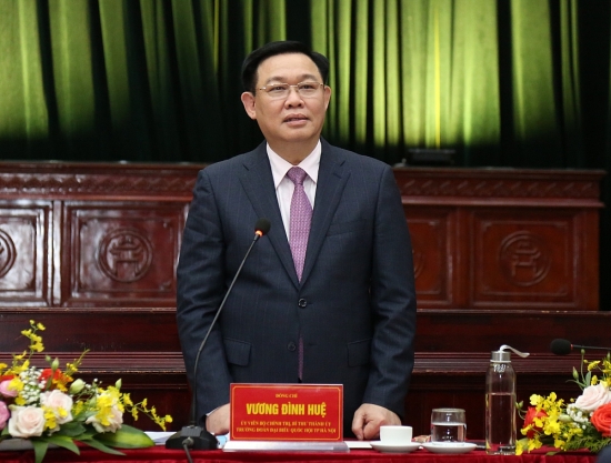 Bí thư Thành ủy Vương Đình Huệ: Huyện Gia Lâm cần lấy văn hóa làm nền tảng, động lực cho phát triển