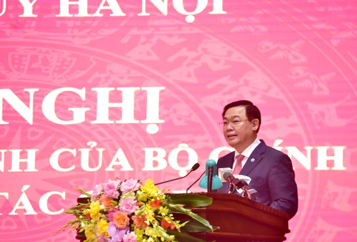 Đồng chí Đinh Tiến Dũng giữ chức Bí thư Thành ủy Hà Nội