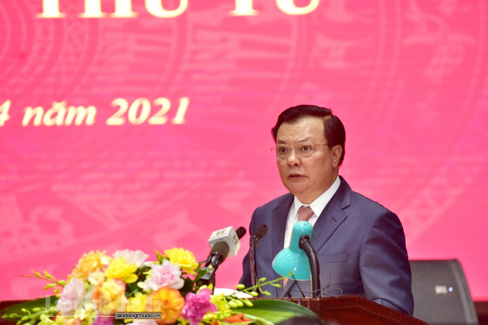 Bí thư Thành ủy Hà Nội kêu gọi cán bộ, đảng viên tiên phong, gương mẫu thực hiện nhiệm vụ