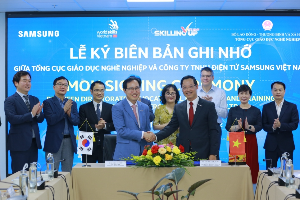 Samsung sẽ hỗ trợ thí sinh Việt Nam tham dự Kỳ thi Tay nghề Thế giới 2022