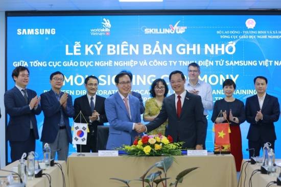 Thí sinh Việt Nam được Samsung hỗ trợ tham dự Kỳ thi Tay nghề thế giới 2022