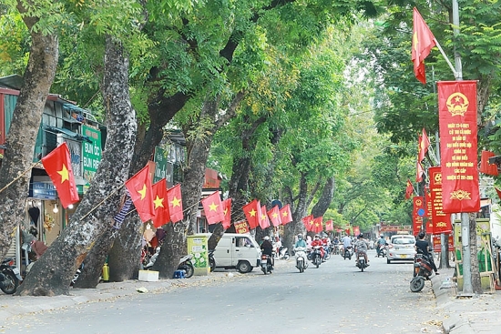 Hà Nội thông báo treo cờ Tổ quốc dịp kỷ niệm 79 năm Cách mạng tháng Tám và Lễ Quốc khánh