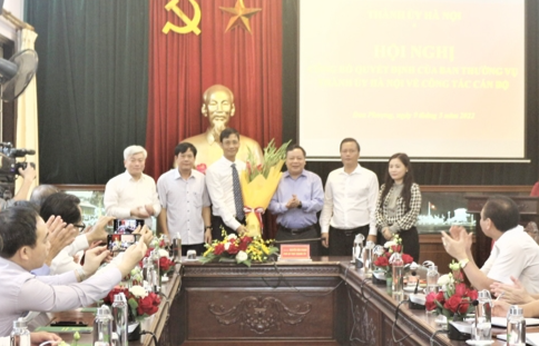 Điều động đồng chí Lê Thanh Nam làm Phó Bí thư Huyện ủy Đan Phượng