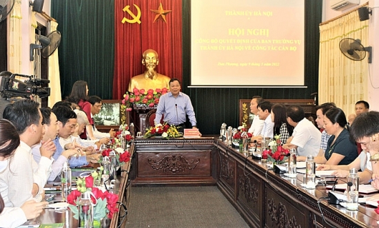 Điều động đồng chí Lê Thanh Nam làm Phó Bí thư Huyện ủy Đan Phượng