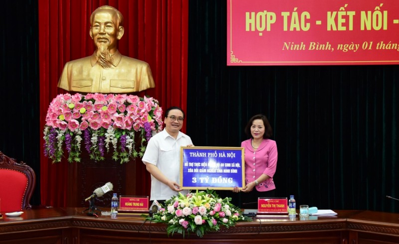 Hà Nội - Ninh Bình: Đẩy mạnh hợp tác trên nhiều lĩnh vực