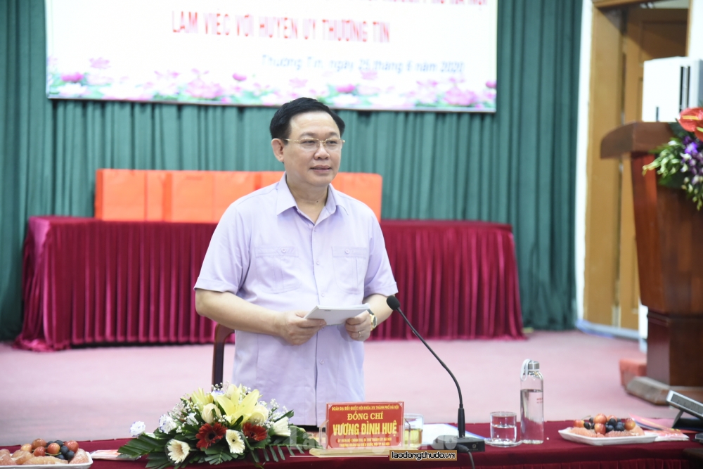 Bí thư Thành ủy Vương Đình Huệ: Khẩn trương nghiên cứu phát triển trục kinh tế phía Nam