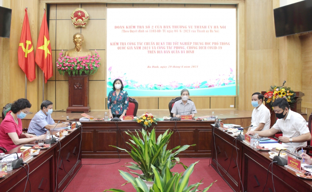 Phó Bí thư Thường trực Thành ủy Hà Nội: Thực hiện thông điệp "5K + vắc xin + công nghệ"