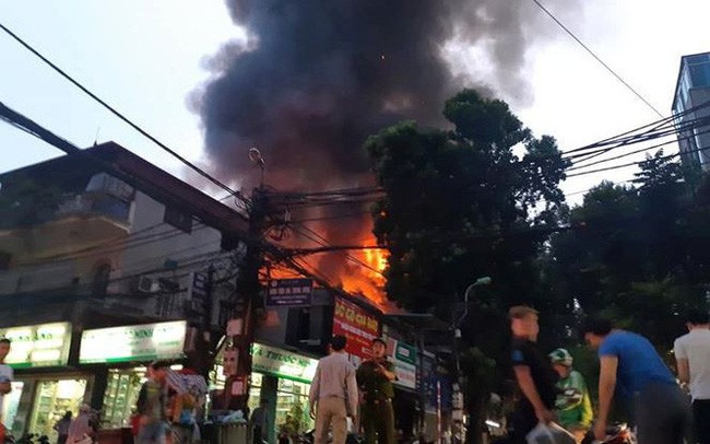 Quận Ba Đình thông tin chính thức vụ cháy trên đường La Thành