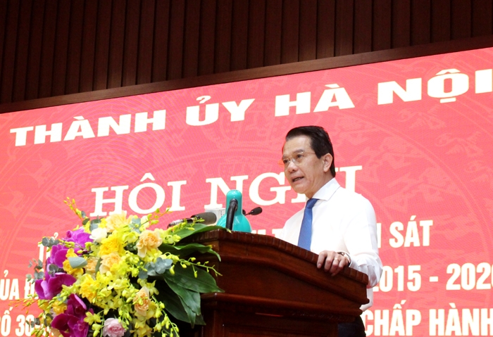 Bí thư Thành ủy Hà Nội Vương Đình Huệ: Giải quyết dứt điểm đơn thư có liên quan đến công tác nhân sự Đại hội