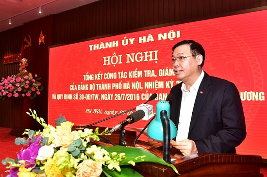 Bí thư Thành ủy Hà Nội Vương Đình Huệ: Giải quyết dứt điểm đơn thư có liên quan đến công tác nhân sự Đại hội