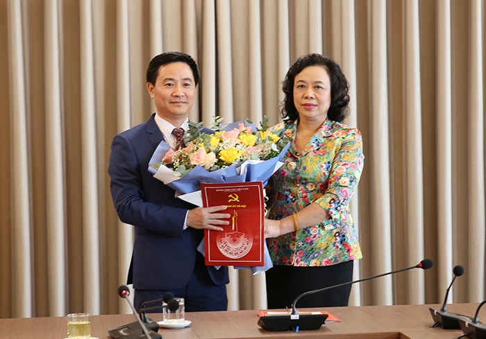Đồng chí Trần Anh Tuấn làm Chánh Văn phòng Thành ủy Hà Nội