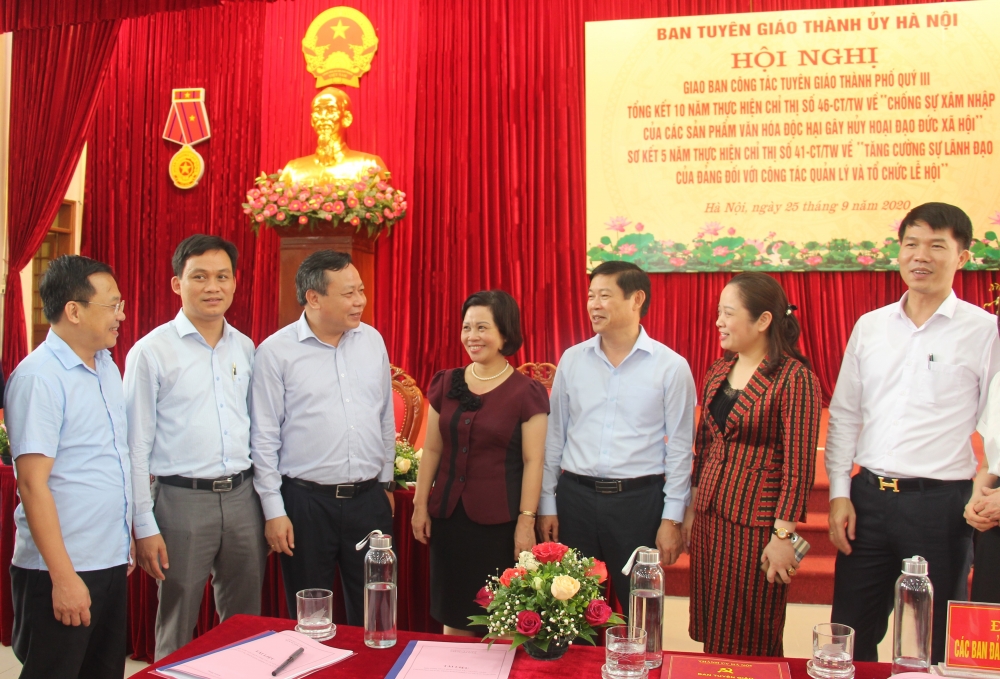 Hà Nội: Tạo môi trường xã hội, chính trị lành mạnh để tổ chức tốt các sự kiện quan trọng