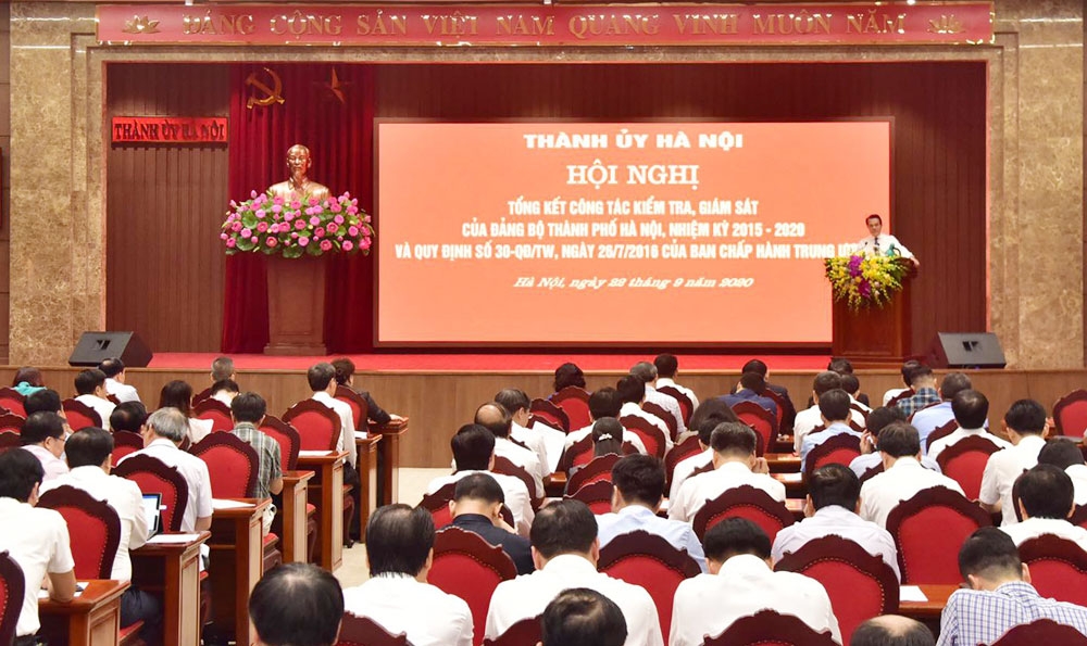 Hà Nội thi hành kỷ luật 3.171 đảng viên trong 5 năm