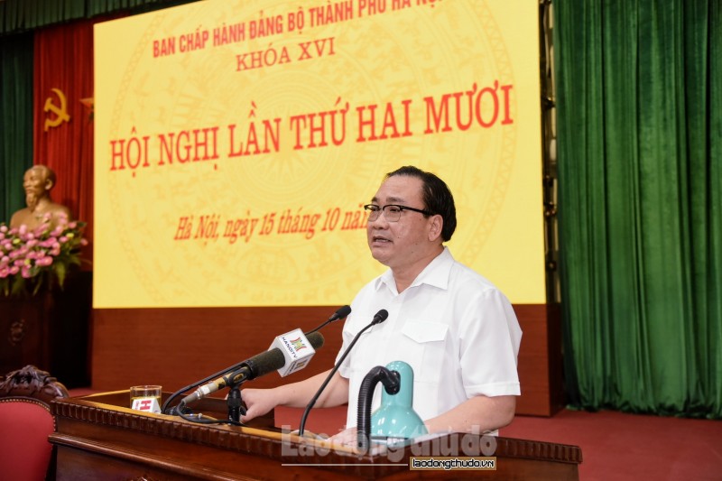 Quyết tâm hoàn thành các chỉ tiêu Nghị quyết Đại hội lần thứ XVI Đảng bộ thành phố Hà Nội