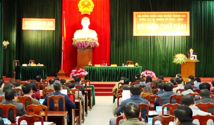 Thu ngân sách năm 2018 của huyện Thanh Oai đạt 189%