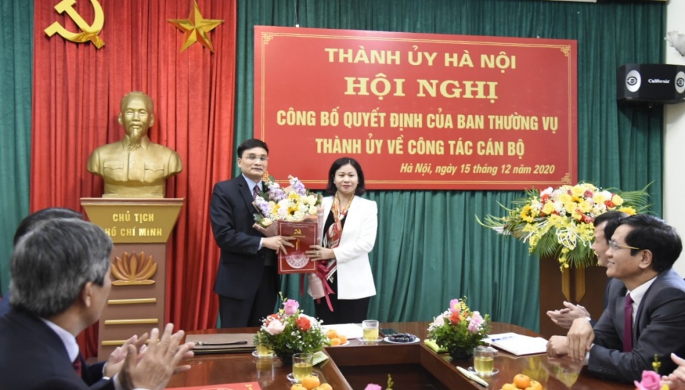 Đồng chí Nguyễn Trường Sơn làm Bí thư Đảng ủy Khối doanh nghiệp Hà Nội