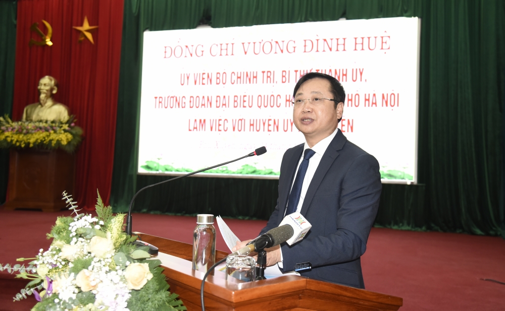 Bí thư Thành ủy Vương Đình Huệ: Đẩy nhanh tiến độ các dự án đường trục phía Nam