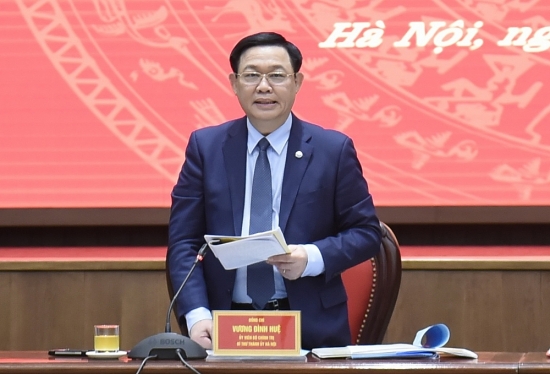 Đồng chí Vương Đình Huệ làm Trưởng ban Chỉ đạo bầu cử thành phố Hà Nội