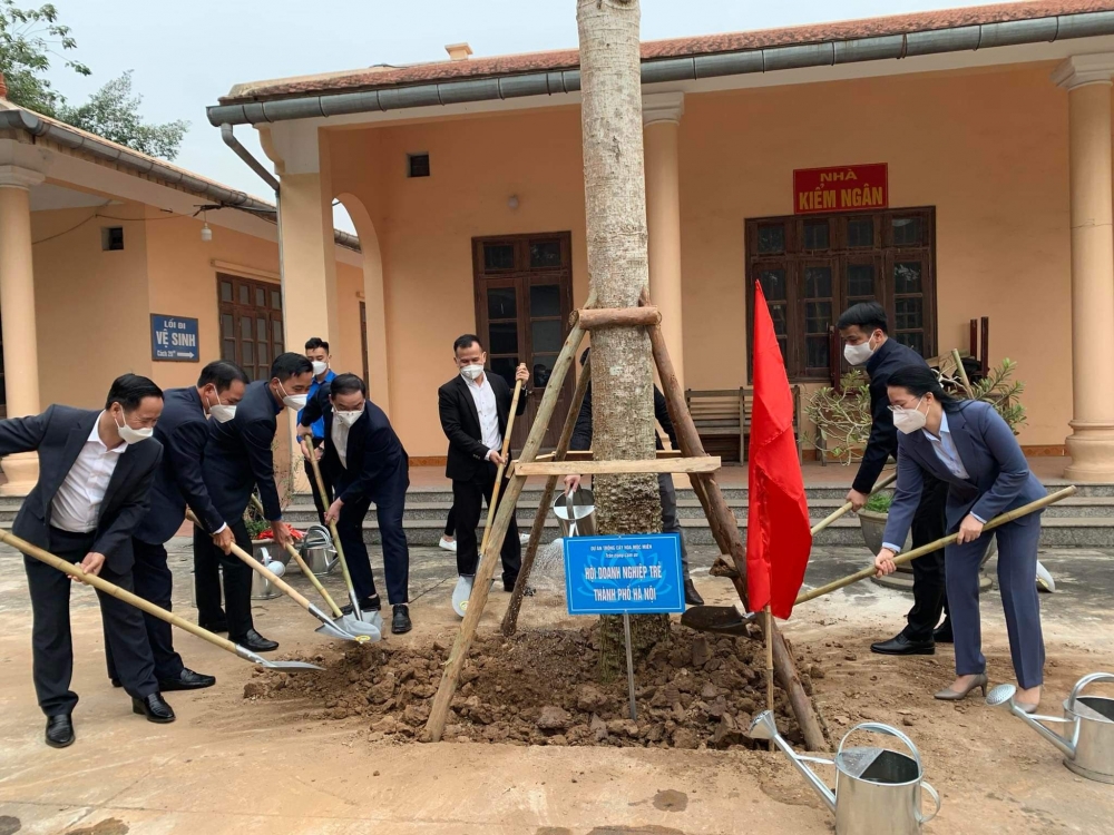 Triển khai dự án "Đường cây mộc miên tại quần thể di tích thắng cảnh suối Yến - chùa Hương"
