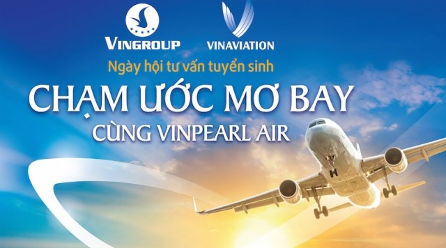 Vinpearl Air tổ chức chuỗi ngày hội tuyển sinh tại Hà Nội, Hà Tĩnh và TP. Hồ Chí Minh