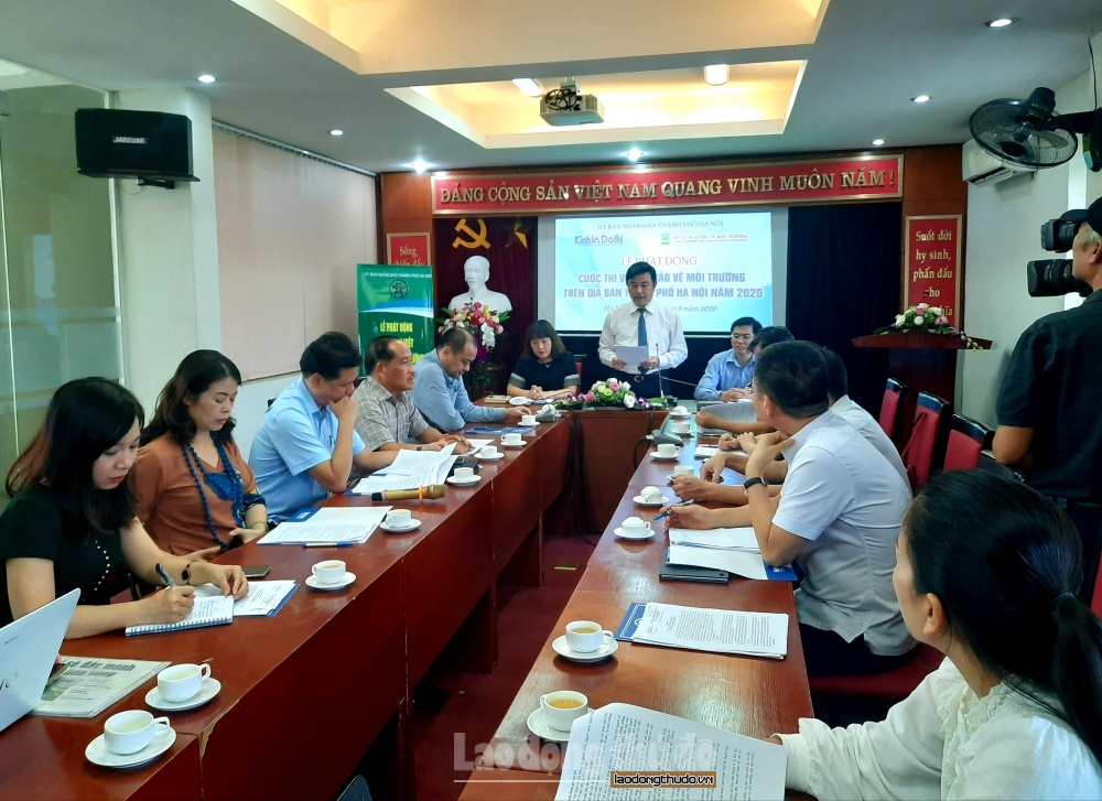 Phát động cuộc thi viết về “Bảo vệ môi trường trên địa bàn thành phố Hà Nội năm 2020”