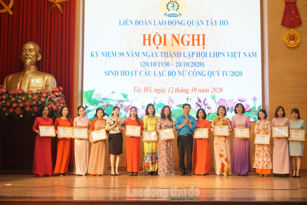 Kỷ niệm 90 năm ngày thành lập Hội Liên hiệp phụ nữ Việt Nam