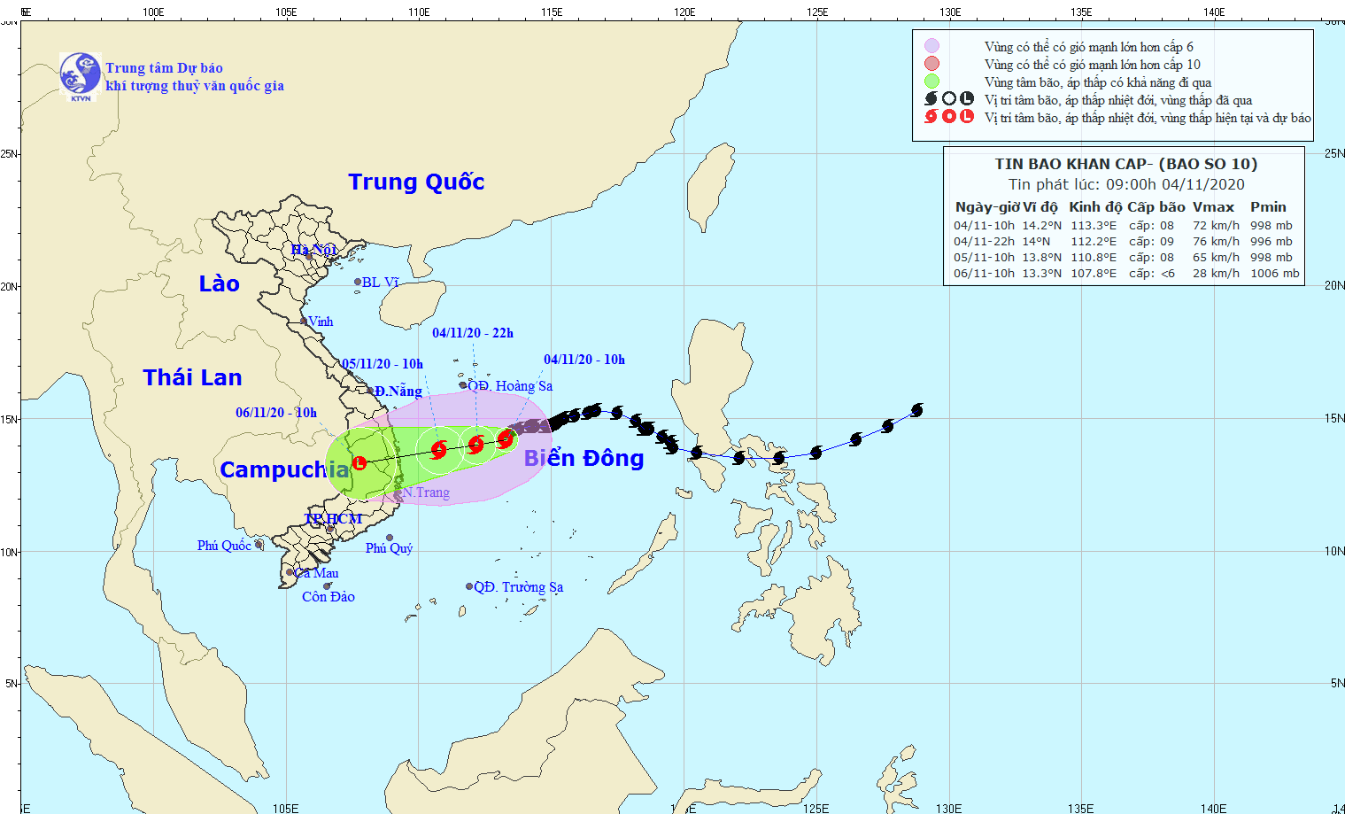 Các tỉnh từ Quảng Ngãi đến Khánh Hòa rà soát,  sơ tán dân trước khi bão đổ bộ
