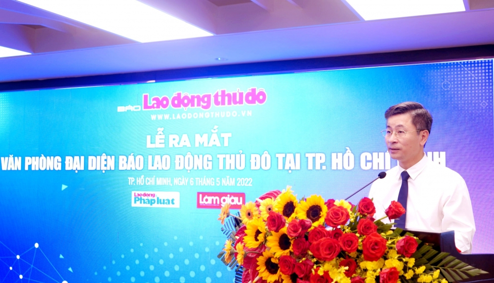 Báo Lao động Thủ đô ra mắt Văn phòng đại diện tại thành phố Hồ Chí Minh