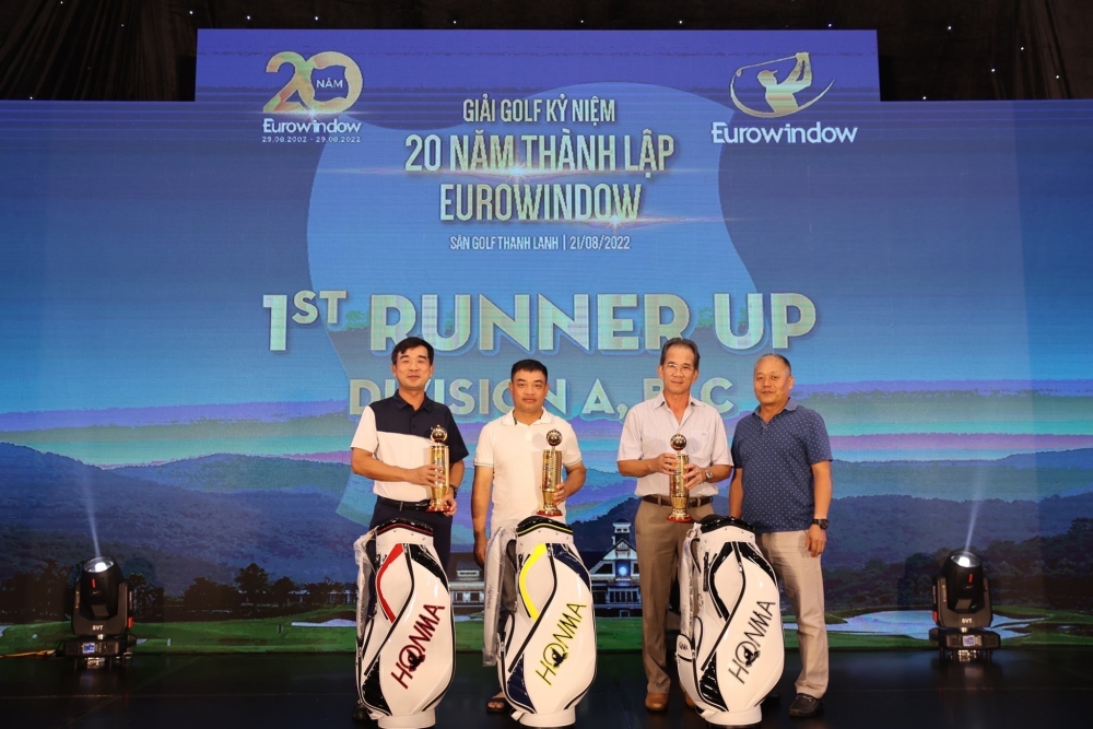 Thành công giải Golf Eurowindow kỷ niệm 20 năm thành lập